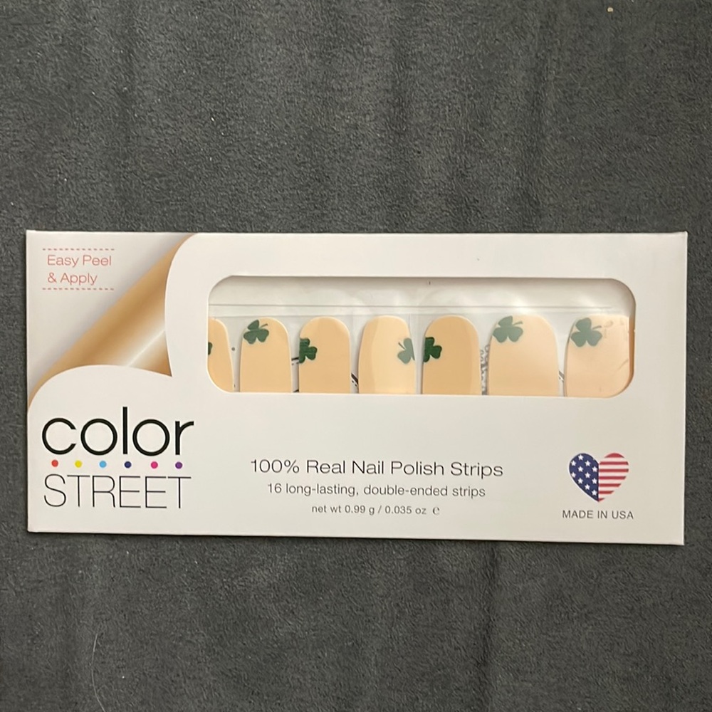 Color Street 100% Real Nail Polish Strips - Irish You Luck